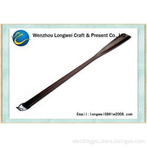 Extra long Customized logo printed plastic shoe horn for pr